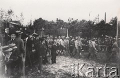 1900-1914, Lwów, Austro-Węgry.
 Przemarsz członków Towarzystwa Gimnastycznego 