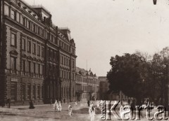 1900-1914, Lwów, Austro-Węgry.
 Budynek Sejmu Galicyjskiego.
 Fot. NN, zbiory Ośrodka KARTA, udostępnił Jurij Karpenczuk
   

