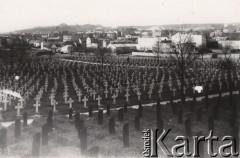 1916, Lwów
 Cmentarz żołnierzy chrześcijańskich i muzułmańskich Poległych w latach 1914-1915, na horyzoncie Kopiec Unii Lubelskiej.
 Fot. NN, zbiory Ośrodka KARTA, udostępnił Jurij Karpenczuk
   
