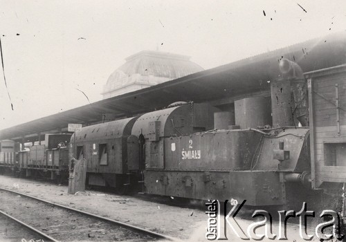 1919, Tarnów, Polska.
Pociąg pancerny 