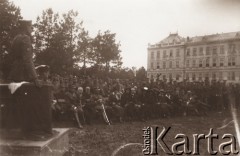 1919, Lwów, Polska.
 Otwarcie Szkoły Kadetów.
 Fot. NN, zbiory Ośrodka KARTA, udostępnił Jurij Karpenczuk
   
