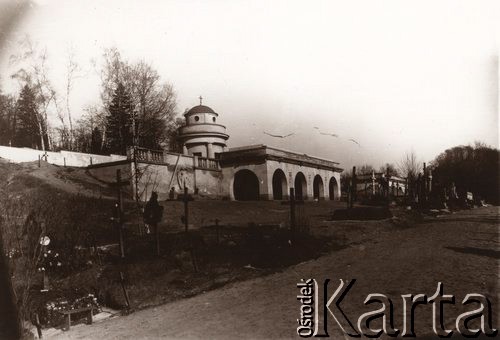 Lata 20., Lwów, Polska.
 Cmentarz Obrońców Lwowa.
 Fot. NN, zbiory Ośrodka KARTA, udostępnił Jurij Karpenczuk
   
