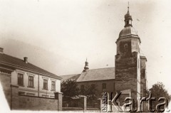 Przed 1914, Nowy Sącz, Austro-Węgry.
 Bazylika kolegiacka św. Małgorzaty.
 Fot. NN, zbiory Ośrodka KARTA, udostępnił Jurij Karpenczuk
   
