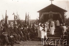 1928, Zadwórze, woj. Lwów, Polska.
 Ósma rocznica bitwy pod Zadwórzem, msza święta.
 Fot. NN, zbiory Ośrodka KARTA, udostępnił Jurij Karpenczuk
   
