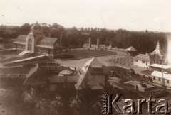 1916, Lwów, Austro-Węgry.
 Teren Wystawy Krajowej, pawilony wystawiennicze.
 Fot. NN, zbiory Ośrodka KARTA, udostępnił Jurij Karpenczuk
   
