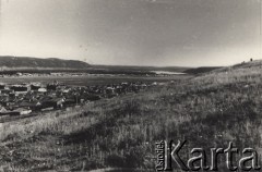 Przed 1955, Swirsk, Irkucki obwód, Syberia, ZSRR.
Fragment miasta.
Fot. Michał Orszewski, zbiory Ośrodka KARTA, udostępniła Otylia Borzuchowska.

