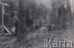 Lata 40-te, brak miejsca.
Masowa egzekucja więźniów.
Fot. NN, zbiory Ośrodka KARTA