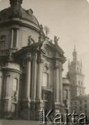 1931-1939, Lwów, Polska
Kościół Dominikanów.
Fot. Stanisław Bober, kolekcję udostępniły Danuta Mordal i Ewa Szafrańska; zbiory Ośrodka KARTA 

