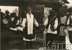 Przed 1939, prawdopodobnie Czarnohora, Polska.
Wesele huculskie.
Fot. NN, zbiory Ośrodka KARTA