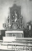 Przed 1939, Kołomyja, woj. stanisławowskie, Polska.
Kaplica w szkole ss. urszulanek.
Fot. NN, zbiory Ośrodka KARTA