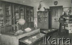 Przed 1939, Kołomyja, woj. stanisławowskie, Polska.
Gabinet biologiczny w szkole ss. urszulanek.
Fot. NN, zbiory Ośrodka KARTA