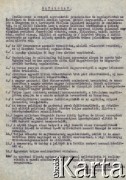 23.10.1956, Budapeszt, Węgry.
Rewolucja węgierska - ulotka kolportowana przez studentów węgierskich podczas pochodu pod pomnik Bema w Budapeszcie.
Fot. Marian Dudziński, zbiory Ośrodka KARTA