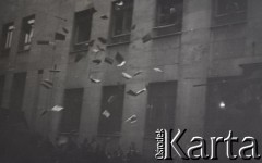 23.10 - 4.11.1956, Budapeszt, Węgry.
Rewolucja węgierska - ulice Budapesztu podczas zamieszek.
Fot. Marian Dudziński, zbiory Ośrodka KARTA