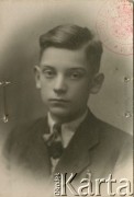 1945, Piotrków Trybunalski, Polska.
Zdzisław Najder.
Fot. NN, kolekcja Zdzisława Najdera, zbiory Ośrodka KARTA.