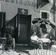 Czerwiec 1960, Francja. 
Wakacje Zdzisława Najdera na Rivierze.
Fot. NN, kolekcja Zdzisława Najdera, zbiory Ośrodka KARTA