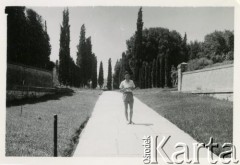1.08.1961, Rawenna, Włochy.
Zdzisław Najder na wakacjach. 
Fot. NN, kolekcja Zdzisława Najdera, zbiory Ośrodka KARTA.