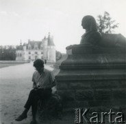 1962-1963, Francja.
Zdzisław Najder na wakacjach.
Fot. NN, kolekcja Zdzisława Najdera, zbiory Ośrodka KARTA.