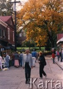 22.10.1988, Annapolis, Stany Zjednoczone. 
Zdzisław Najder na ulicy.
Fot. NN, kolekcja Zdzisława Najdera, zbiory Ośrodka KARTA.