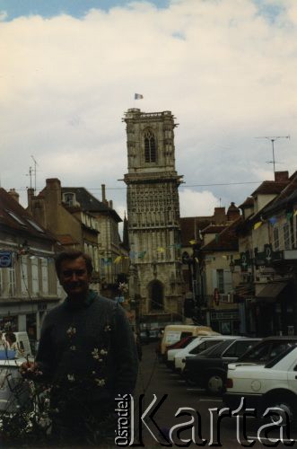 Wrzesień 1988, Francja.
Marek Walicki na wycieczce.
Fot. NN, kolekcja Zdzisława Najdera, zbiory Ośrodka KARTA.