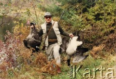 30.09.1989, Kanada.
Marek Walicki na polowaniu.
Fot. NN, kolekcja Zdzisława Najdera, zbiory Ośrodka KARTA.