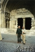 7.10.1996, Francja.
Zdzisław Najder (po prawej) na wycieczce z Markiem Walickim po Francji.
Fot. NN, kolekcja Zdzisława Najdera, zbiory Ośrodka KARTA. 
