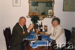 31.01.2005, brak miejsca.
Marek Walicki i Halina Najder.
Fot. NN, kolekcja Zdzisława Najdera, zbiory Ośrodka KARTA. 
