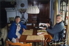 2009, Licheres, Francja.
Andrzej Busza i Halina Najder.
Fot. NN, kolekcja Zdzisława Najdera, zbiory Ośrodka KARTA.
