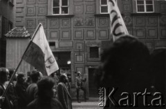 3.05.1982, Warszawa, Polska..
Niezależna manifestacja zorganizowana przez podziemne struktury 