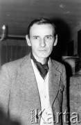 1978, Warszawa.
Spotkanie członków Komitetu Obrony Robotników w mieszkaniu prof. Edwarda Lipińskiego, Zbigniew Romaszewski.
Fot. Marcin Jabłoński, zbiory Ośrodka KARTA