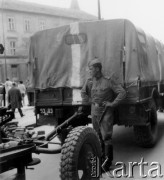 Sierpień 1968, Bratysława, Czechosłowacja.
Interwencja wojsk Układu Warszawskiego.
Fot. Marcin Jabłoński, zbiory Ośrodka KARTA