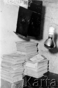 1978-1979, prawdopodobnie Konstancin k/Warszawy.
Konspiracyjna drukarnia Niezależnej Oficyny Wydawniczej NOWa.
Fot. Marcin Jabłoński, zbiory Ośrodka KARTA
