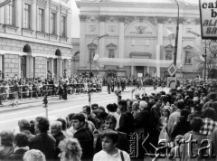 31.05.1981, Warszawa.
Pogrzeb kardynała Stefana Wyszyńskiego.
Fot. Marcin Jabłoński, zbiory Ośrodka KARTA