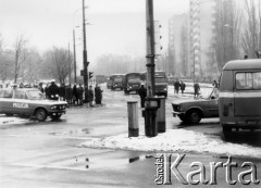 2.12.1981, Warszawa.
Pacyfikacja Wyższej Oficerskiej Szkoły Pożarniczej.
Fot. Marcin Jabłoński, zbiory Ośrodka KARTA