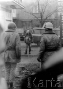 2.12.1981, Warszawa.
Pacyfikacja Wyższej Oficerskiej Szkoły Pożarniczej.
Fot. Marcin Jabłoński, zbiory Ośrodka KARTA