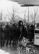 2.12.1981, Warszawa.
Pacyfikacja Wyższej Oficerskiej Szkoły Pożarniczej.
Fot. Marcin Jabłoński, zbiory Ośrodka KARTA