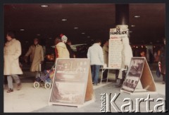 1983, Sztokholm, Szwecja.
 Akcja protestacyjna na placu Sergelstorg pod hasłem 