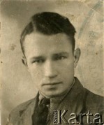 Lata 30., brak miejsca.
Portret mężczyzny. 
Fot. NN, zbiory Ośrodka KARTA.