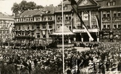 1926, Orłowa (Orlova), Zaolzie, Czechosłowacja.
Powitanie prezydenta Czechosłowacji Tomasza G. Masaryka. 
Fot. NN, zbiory Ośrodka KARTA, kolekcja Władysława Owczarzego