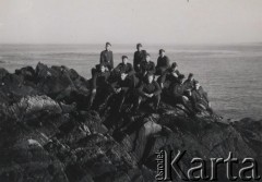 2.01.1941, Belgia
 Żołnierze Wehrmachtu nad morzem.
 Fot. NN, zbiory Ośrodka KARTA, udostępnił Stanisław Blichiewicz
   
