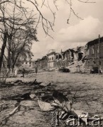 Czerwiec 1941, Brześć nad Bugiem (Brześć Litewski).
 Fragment zdobytej twierdzy.
 Fot. NN, zbiory Ośrodka KARTA, udostępnił Stanisław Blichiewicz
   
