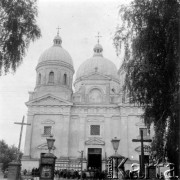 1.07.1941, Komarno, Ukraina, ZSRR.
Msza dziękczynna za oswobodzenie od sowietów.
Fot. Meinrad von Ow, zbiory Ośrodka KARTA, udostępnił Bogdan Musiał
