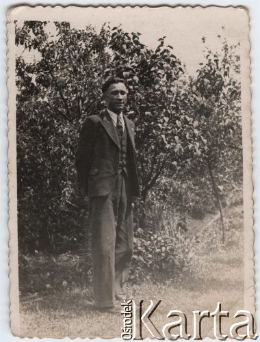 1938, Polska.
Tadeusz Gumuła, portet.
Fot. zbiory Ośrodka KARTA, kolekcja Tadeusza Gumuły