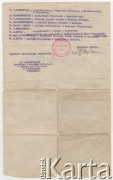 1939-1940, Calimanesti, Rumunia.
Świadectwo szkolne Jerzego Sobczyńskiego.
Fot. NN, zbiory Ośrodka KARTA, udostępniła Wanda Zatryb
