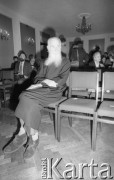 1981, Warszawa, Polska.
Spotkanie przedstwicieli środowisk opozycyjnych.  Na zdjęciu: ksiądz Jan Zieja.
Fot. NN, zbiory Ośrodka KARTA/Independent Polish Agency (IPA), przekazał Józef Lebenbaum
