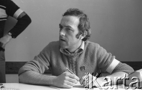 sierpień 1981, Warszawa, Polska.
Strajk w Zakładach Graficznych 