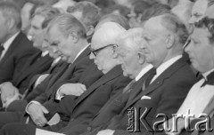 31.05.1981, Warszawa, Polska.
Pogrzeb Kardynała Stefana Wyszyńskiego - uczestnicy ceremonii.
Fot. NN, zbiory Ośrodka KARTA/Independent Polish Agency (IPA) przekazał Józef Lebenbaum