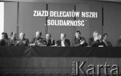 28-29.03.1981, Jarosław, Polska.
I Krajowy Ogólnopolski Zjazd NSZZ RI 