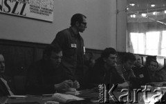 23-24.03.1981, Bydgoszcz, Polska.
Posiedzenie Krajowej Komisji Porozumiewawczej NSZZ 