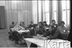 23-24.03.1981, Bydgoszcz, Polska.
Posiedzenie Krajowej Komisji Porozumiewawczej NSZZ 