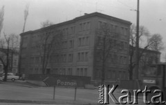 marzec 1981, Bydgoszcz, Polska.
Samochód milicyjny na ulicy. 
Fot. NN, zbiory Ośrodka KARTA/Independent Polish Agency (IPA), przekazał Józef Lebenbaum
